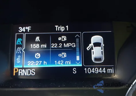 2013 Ford Escape Titanium z USA, uszkodzony, nr VIN 1FMCU0J92DUC41289